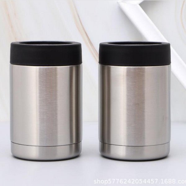 Case Of 10/25pk 12oz Cancooler Stainless Steel Tumbler Double Walled Insulation