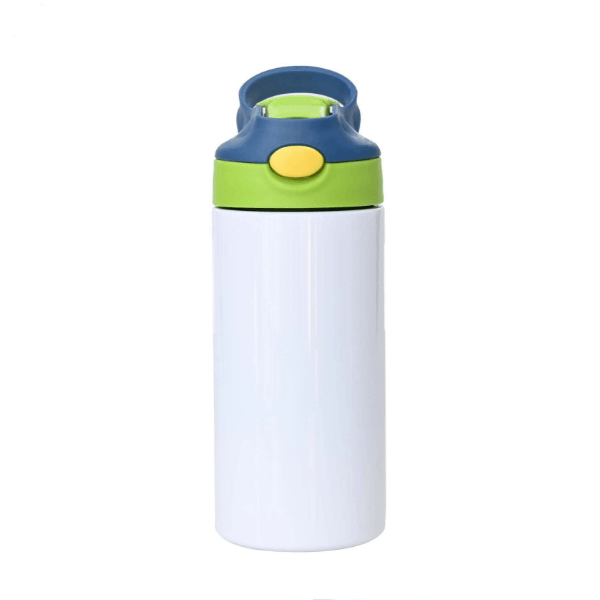 12oz/20oz CASE (25 UNITS) Kid sublimation Strainght Insulated Tumbler Cute Sippy Cup Stainless Steel Water Bottle - Tumblerbulk