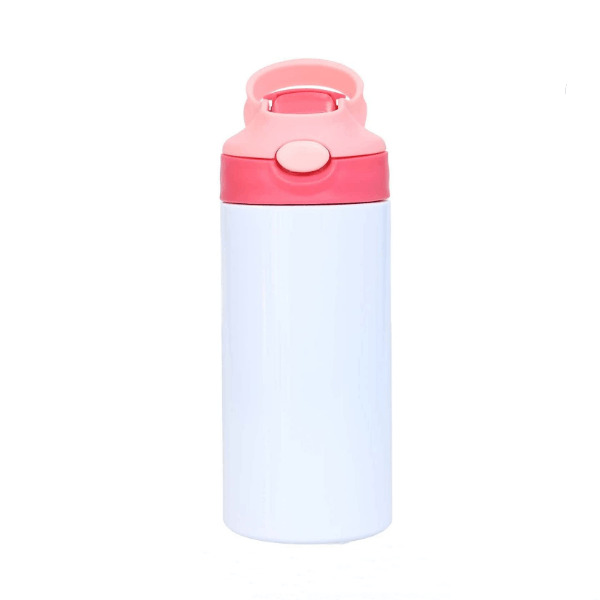 12oz/20oz CASE (25 UNITS)  Kid sublimation Strainght Insulated Tumbler Cute Sippy Cup Stainless Steel Water Bottle