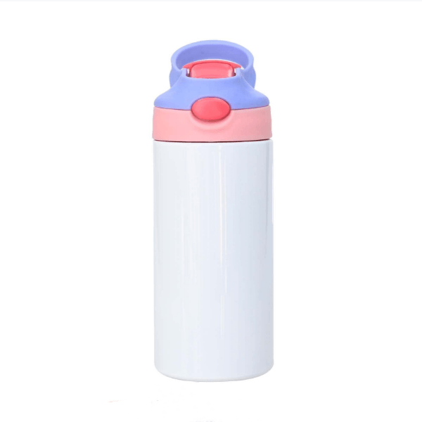 12oz/20oz CASE (25 UNITS)  Kid sublimation Strainght Insulated Tumbler Cute Sippy Cup Stainless Steel Water Bottle