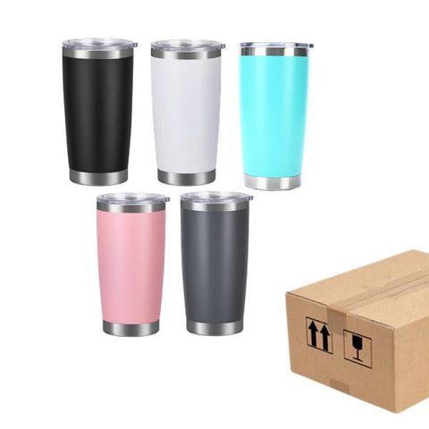 20oz CASE (25UNITS) Stainless Steel  Vacuum Travel Tumbler