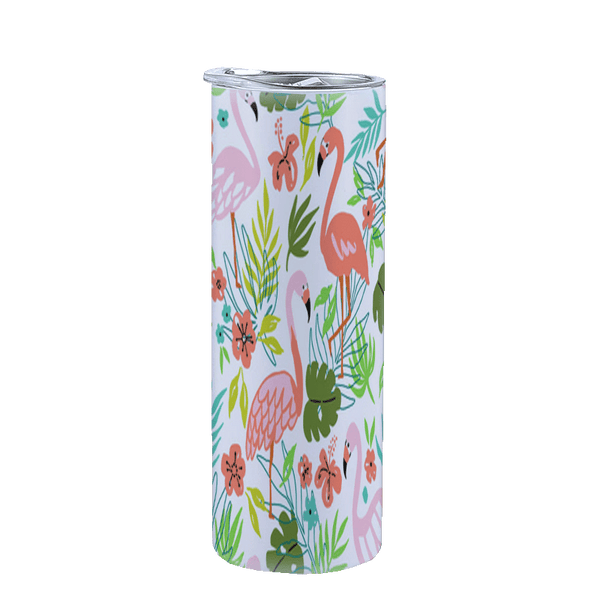 20oz Skinny Sublimation Tumblers Straight Sublimation Blanks Tumbler and   Straw