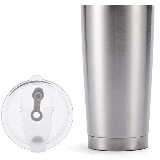 Blank 20 OZ STAINLESS STEEL INSULATED VACUUM TUMBLERS WITH LID