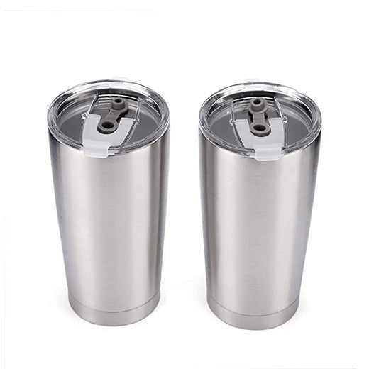 Blank 20 OZ STAINLESS STEEL INSULATED VACUUM TUMBLERS WITH LID