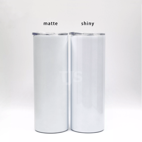 Case of 1/25*20oz matte blanks straight sublimation tumblers