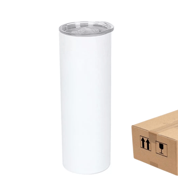 Case of 1/25*20oz matte blanks straight sublimation tumblers