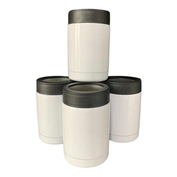 Case of 25pk Sublimation 12OZ - CANCOOLER - stainless steel tumbler double walled insulation with lids - Tumblerbulk