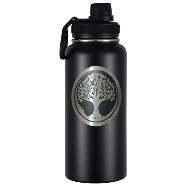 Laser Personalized Customized 32oz Tumbler Flask Flask Stainless Steel Water Bottle Wide Mouth Outdoors Sports Bottle