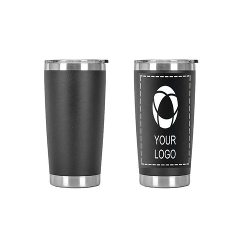 Laser Personalized Customization 20oz Stainless Steel Insulated Vacuum Tumblers with Lid - Tumblerbulk