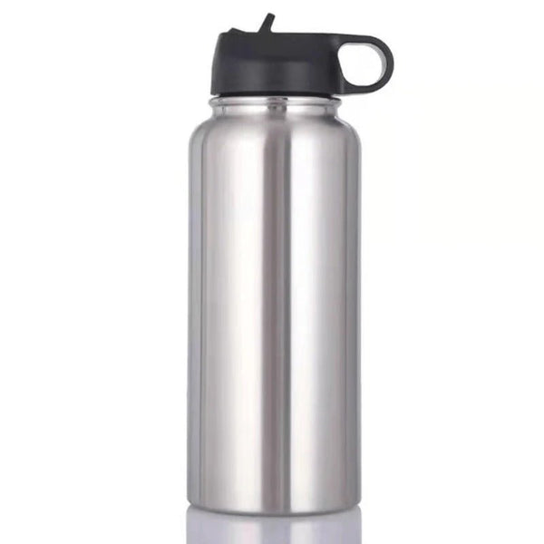 Laser Personalized Customization 32oz/25oz/18oz Tumbler Flask Vacuum Insulated Flask Stainless Steel Water Bottle Wide Mouth Outdoors Sports Bottle - Tumblerbulk