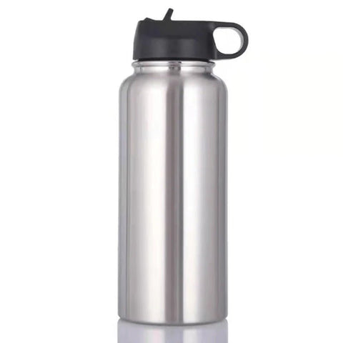 Laser Personalized Customization 32oz/25oz/18oz Tumbler Flask Vacuum Insulated Flask Stainless Steel Water Bottle Wide Mouth Outdoors Sports Bottle - Tumblerbulk