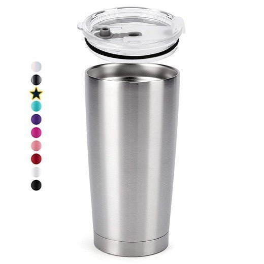 15 oz coffee mug SUBLIMATION Stainless Steel Blank Insulated Tumbler with  Lid