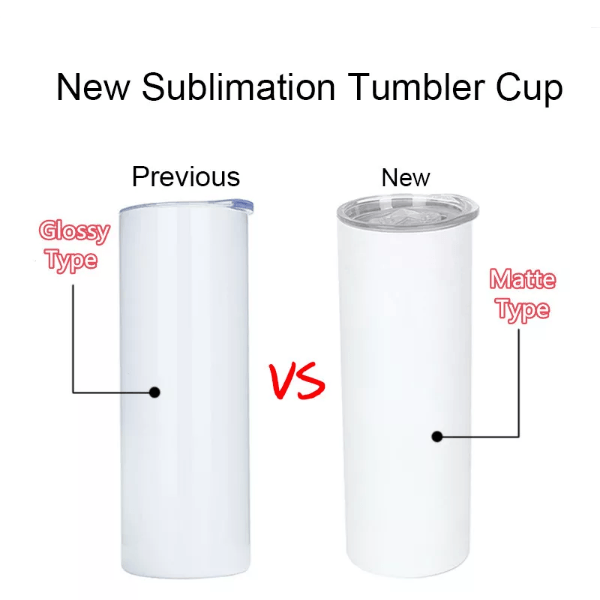 20oz Skinny Tumbler Sublimation Mug Blanks