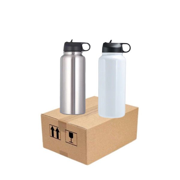 Case of 25pcs *32oz 25oz Tumbler Flask Vacuum Insulated Flask Stainless  Steel Water Bottle Wide Mouth Outdoors Sports Bottle – Tumblerbulk