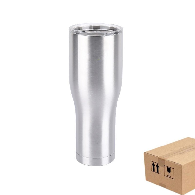 MODERN CURVE VACUUM INSULATED STAINLESS STEEL TUMBLER, 12/20/30/40